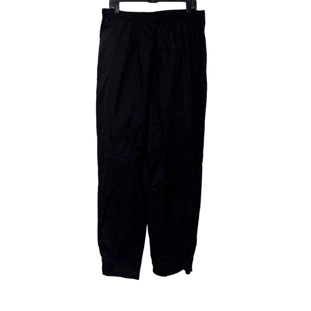 Columbia Sportswear Men's XL Black 34" Inseam Packable Windbreaker Pants Travel‎